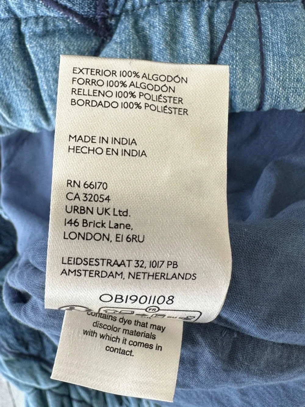 Free People • Quinn Quilted Cotton Denim Jacket - Picture 12 of 15